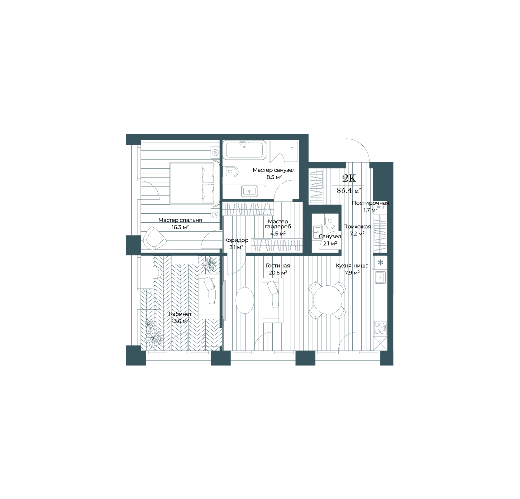 ЖК ОПУС, Москва | Жилой комплекс OPUS на Дербеневской